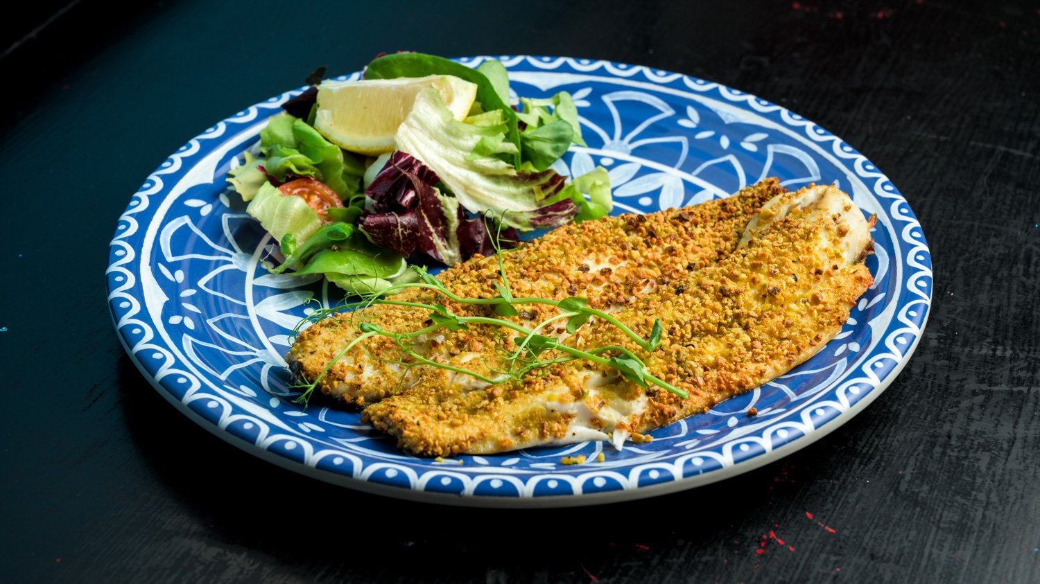 Seabass Pistachio